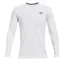 Under Armour Men's ColdGear Fitted Crew White
